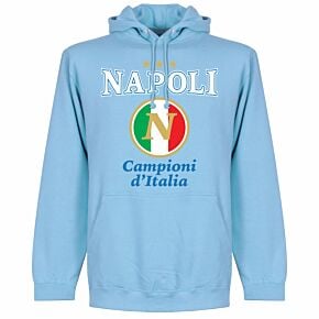 Napoli Campioni Hoodie - Sky Blue