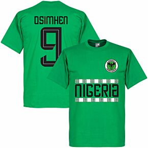 Nigeria Team Osimhen 9 T-shirt - Green