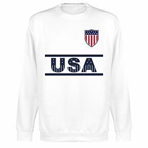 USA Team Sweatshirt - White
