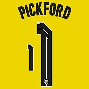 Pickford 1 (Official Printing) - 20-21 England Home GK