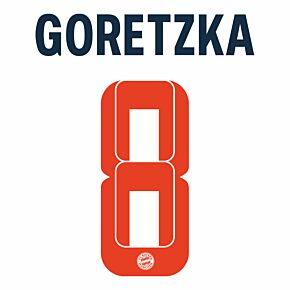 Goretzka 8 (Official Printing) 21-22 Bayern Munich 3rd