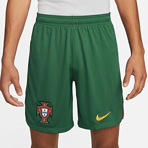 22-23 Portugal Home Shorts