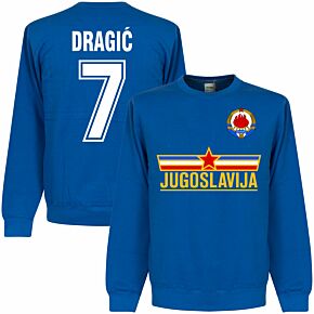 Yugoslavia Dragić 7 Team Sweatshirt - Royal