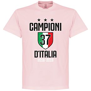 Campioni D'Italia 37 Tee - Pink