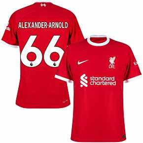 23-24 Liverpool Dri-Fit ADV Match Home Shirt + Alexander-Arnold 66 (Premier League)