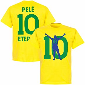 Pelè 10 Eterno T-shirt - Lemon Yellow