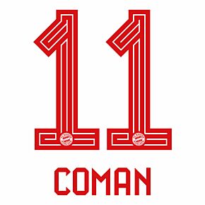 Coman 11 (Official Printing) - 23-24 Bayern Munich Home