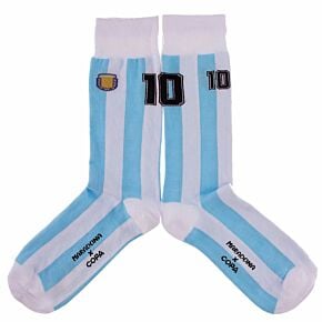 Maradona X Copa Number 10 Argentina Socks (Size UK 7-11 / EU 40-46)