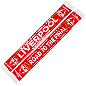 Liverpool Road To The Final 2018 Jacquard Scarf