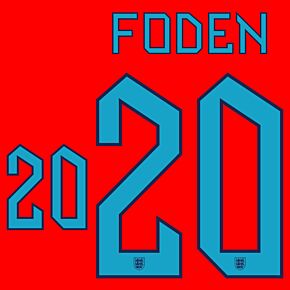 Foden 20 (Official Printing) - 22-23 England Away