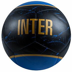 21-22 Inter Milan Pitch Football - Blue/Black - (Size 5)