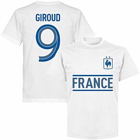 France Giroud 9 Team KIDS T-shirt - White