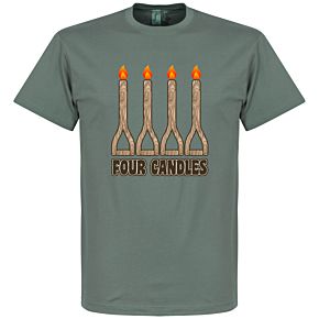Four Candles Tee - Grey