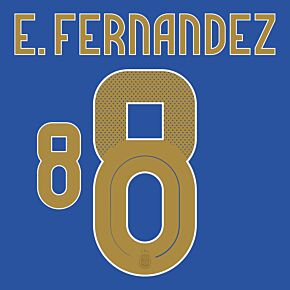 E.Fernandez 8 (Official Printing) - 24-25 Argentina Away
