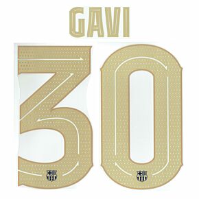 Gavi 30 (Official Cup Printing) - 22-23 Barcelona Home
