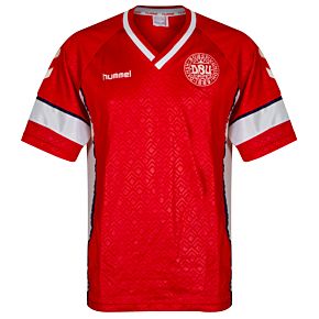 Hummel Denmark 1990-1992 Home Jersey - USED Great Condition - Size XL
