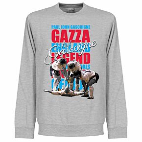 Gazza Legend Sweatshirt - Grey