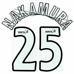 Nakamura 25 (Official Printing) - 05-08 Celtic Home