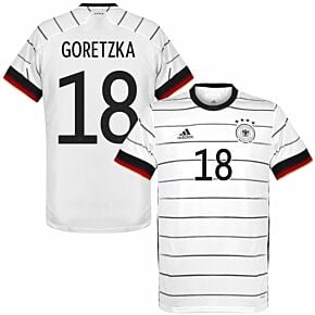 20-21 Germany Home KIDS Shirt + Goretzka 18