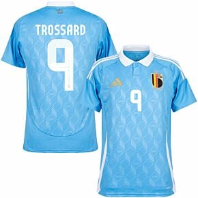 24-25 Belgium Away Shirt + Trossard 9 (Official Printing)