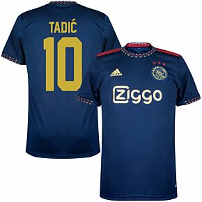 22-23 Ajax Away Shirt + Tadić 10 (Fan Style)