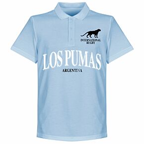 Argentina Rugby Polo Shirt - Sky