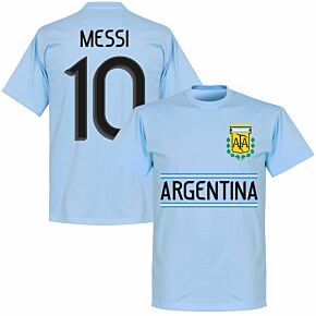 Argentina Team Messi 10 KIDS T-shirt - Sky Blue