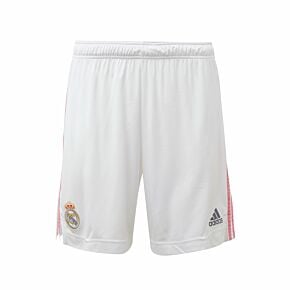 20-21 Real Madrid Home Shorts - Kids