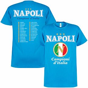 Napoli Campioni Squad KIDS T-shirt - Aqua