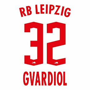 Gvardiol  32 (Official Printing) - 22-23 RB Leipzig Home
