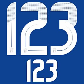 24-25 Italy Home  Adult Player Number Set (250mm/104mm)