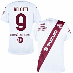 21-22 Torino FC Away Shirt + Belotti 9 (Fan Style)