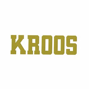 Kroos Nameblock - 19-20 Real Madrid Home