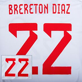 Brereton Diaz 22 (Official Printing) - 22-23 Chile Away