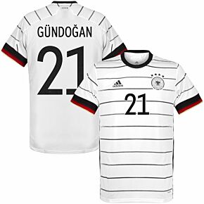 20-21 Germany Home Shirt + Gündogan 21