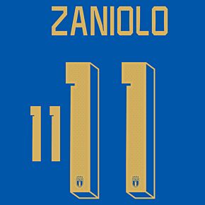 Zaniolo 11 (Official Printing) - 22-23 Italy Home