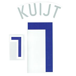 Kuijt 7 06-07 Holland Away Official Name and Number