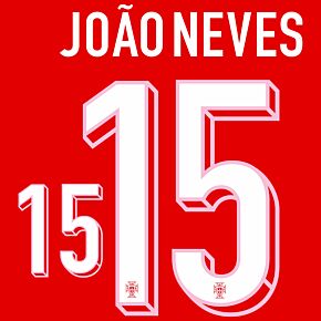 João Neves 15 (Official Printing) - 24-25 Portugal Home