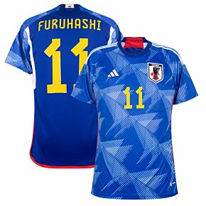 22-23 Japan Home Shirt + Furuhashi 11 (Official Printing)
