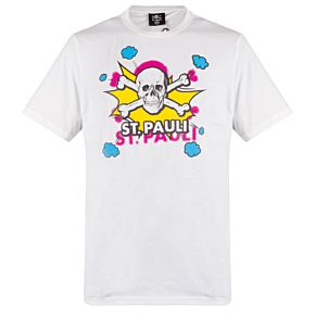 St Pauli Pow T-Shirt - White
