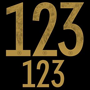 22-23 Germany Away Adult Player Number Sets (254mm / 104mm)
