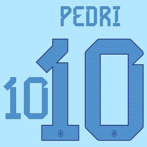 Pedri 10 (Official Printing) - 22-23 Spain Away