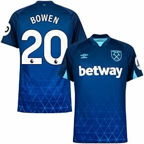 23-24 West Ham 3rd Shirt + Bowen 20 (Premier League)