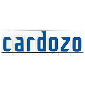 Cardozo (Name Only) - 06-07 Paraguay Home Official Name Transfer