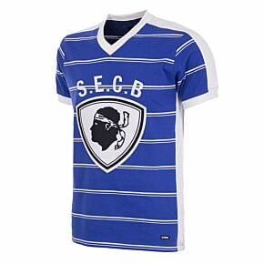 81-82 SC Bastia Retro Shirt