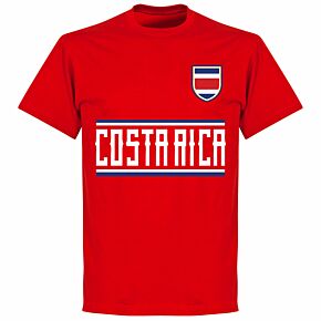 Costa Rica Team T-shirt - Red