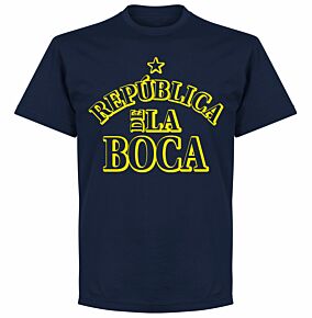Republica De Le Boca T-Shirt - Navy