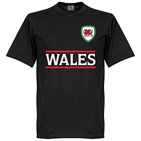 Wales Team Tee - Black