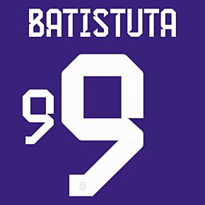 Batistuta 9 (Official Printing) - 22-23 Argentina Away