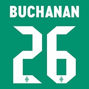Buchanan 26 (Official Printing) - 22-23 Werder Bremen Home